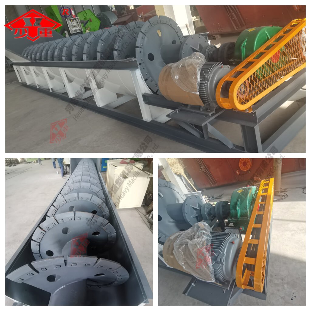 spiral sand washing machine