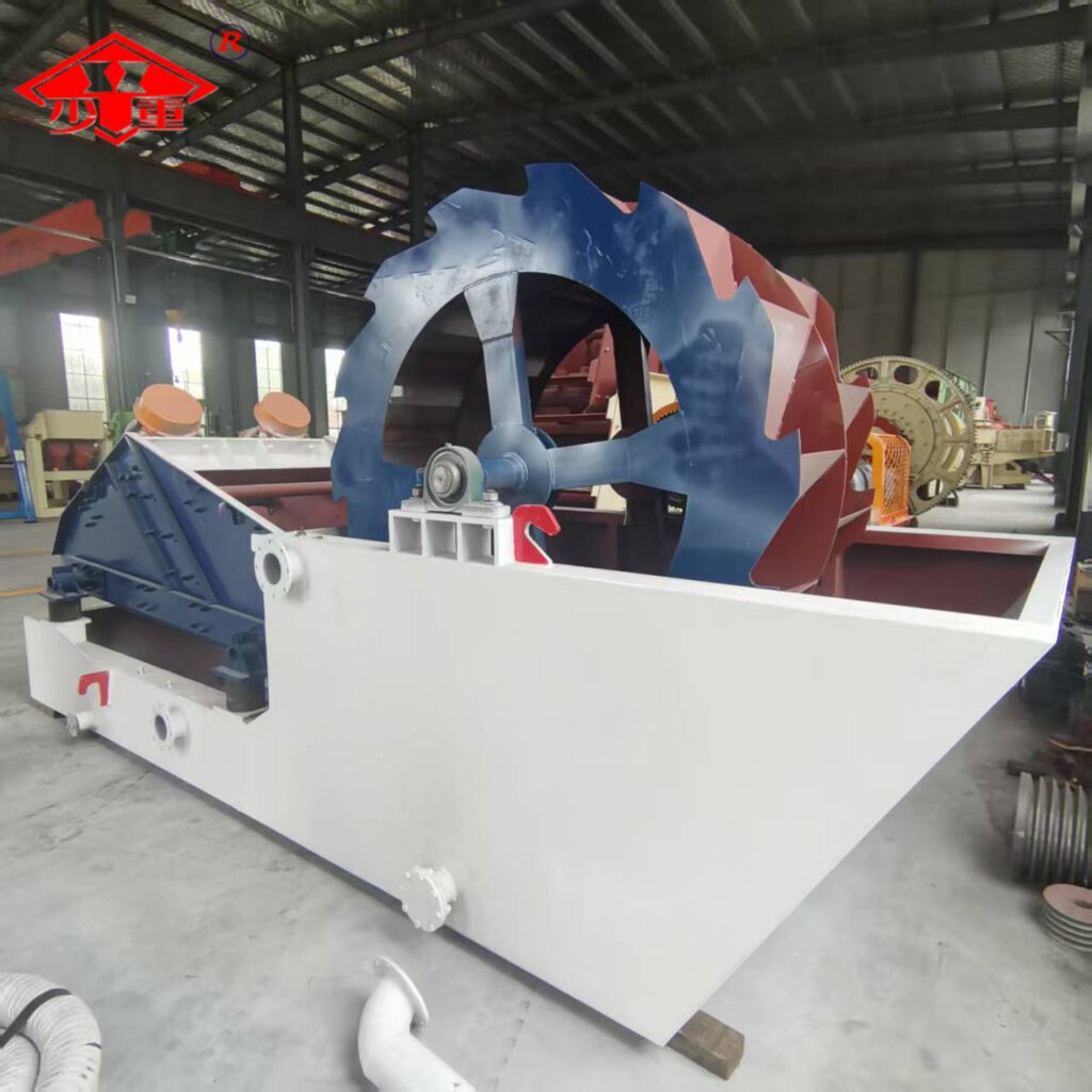 sand washing and dewatering combination unit