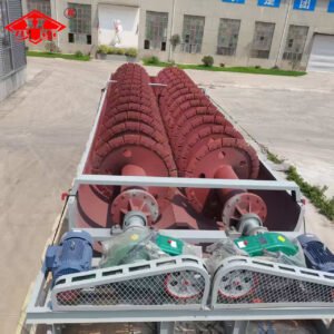 spiral sand washing machine