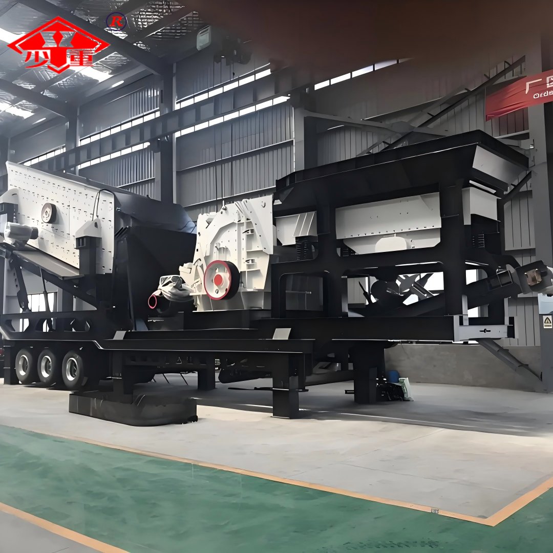tyred impact type mobile crushing plant tyred impact type mobile crushing plant